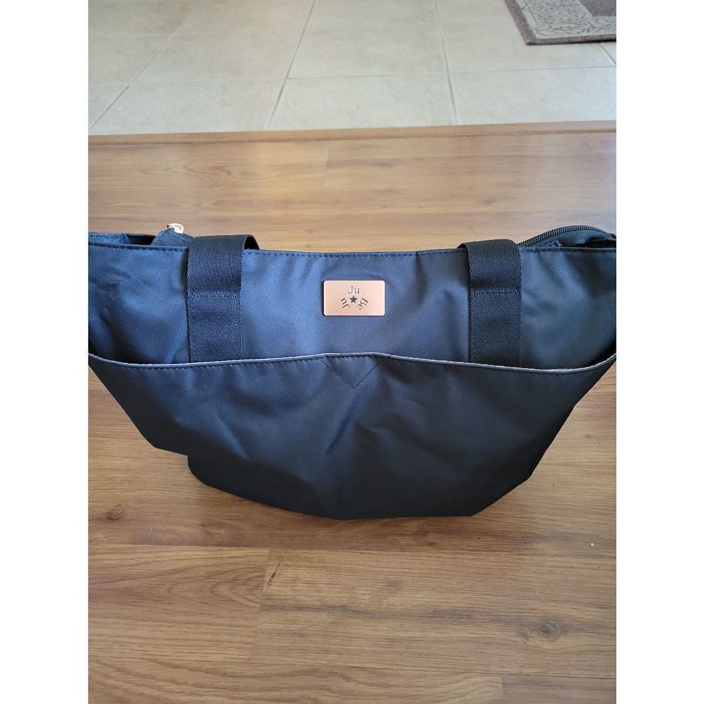 JuJuBe Tote‎ Diaper Baby Bag Organizer Black Utility Mom